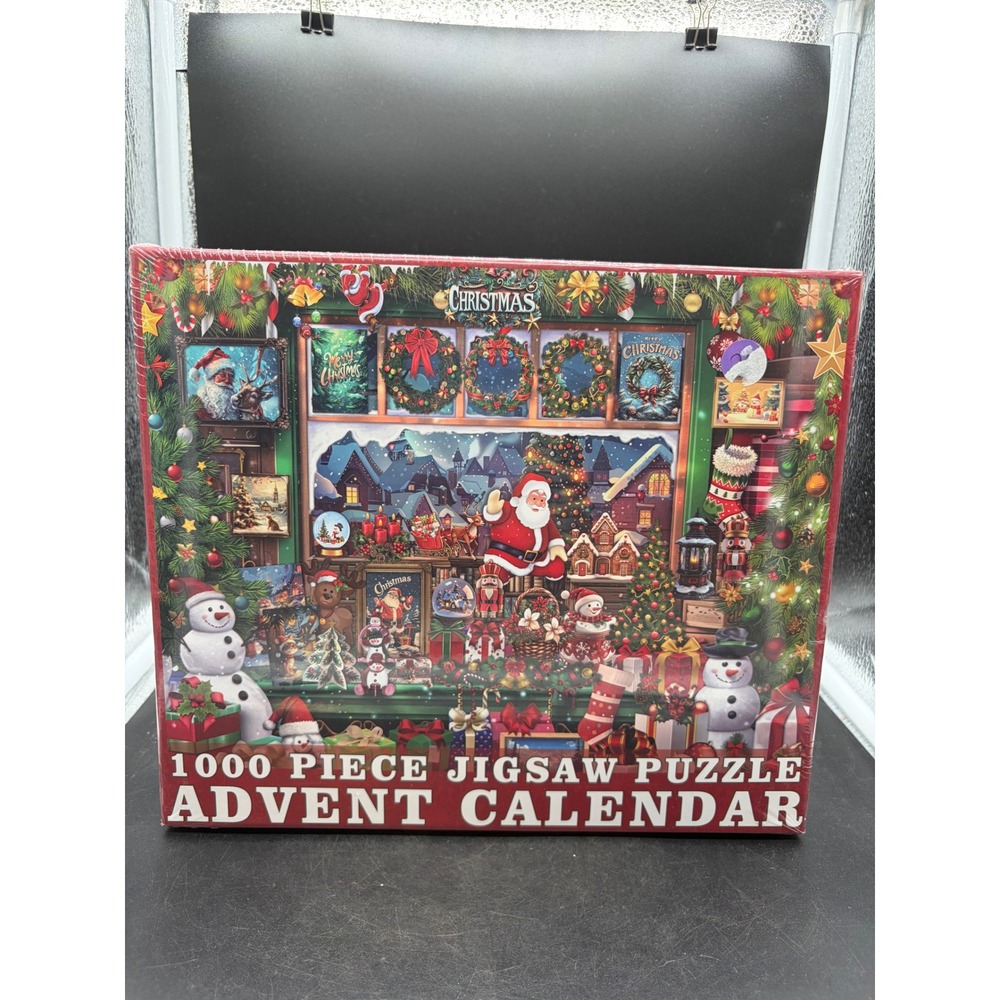 Yuletide Joy 1000 Piece Jigsaw Puzzle Advent Calendar Christmas Z-755 NEW